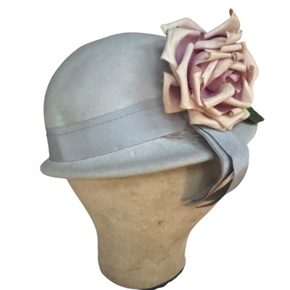 1940s L.S. Ayres & Co, Indianapolis-Based Dept Store, Wool Cloche Hat‎ - Picture 4 of 11